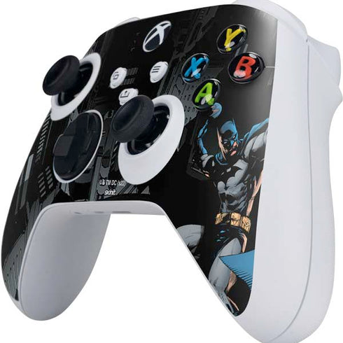 DC Comics Batman Throwing Batarang Jim Lee Art Xbox Series S Controller Skin